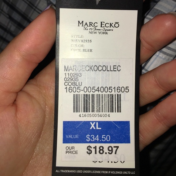 Men’s Marc Ecko short sleeve button up size XL - Picture 5 of 7